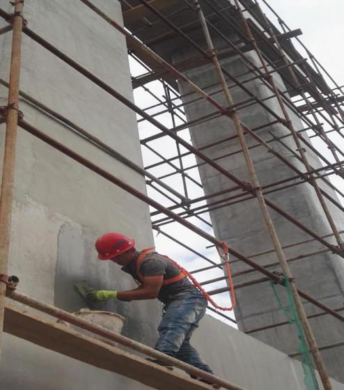 仿清水混凝土装饰专用修补料